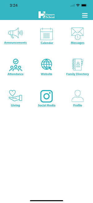 Havern School App Screenshot 1