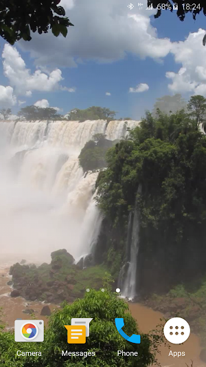 Iguazu Falls 4K Live Wallpaper Screenshot 2