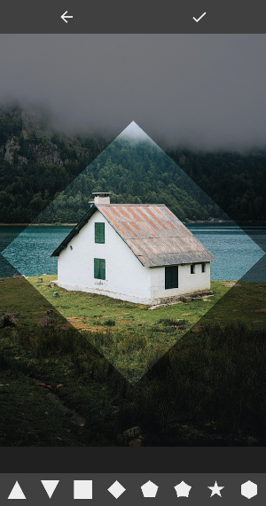 Crop Polygon Photo Screenshot 3