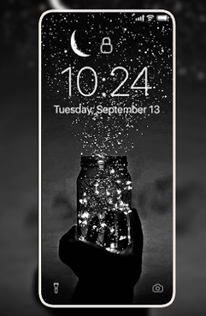 Black aesthetic wallpapers Screenshot 2