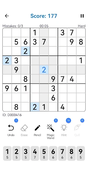 Mys Sudoku - Fun Sudoku Game Screenshot 0