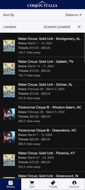 Cirque Italia Screenshot 0