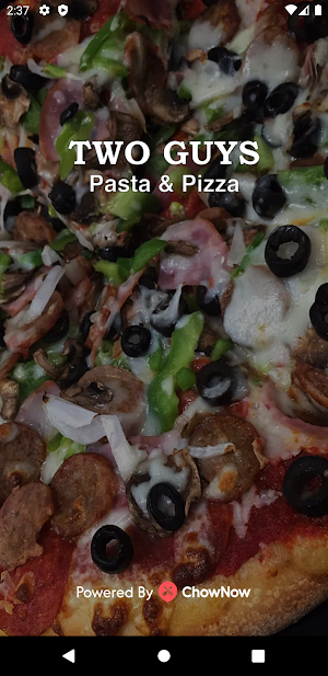 Two Guys Pasta & Pizza Screenshot 0