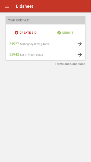 BidBarn Screenshot 2