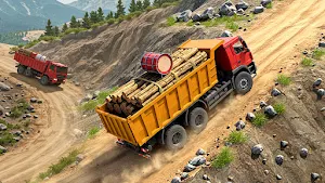 Offroad Cargo Truck Game Screenshot 2