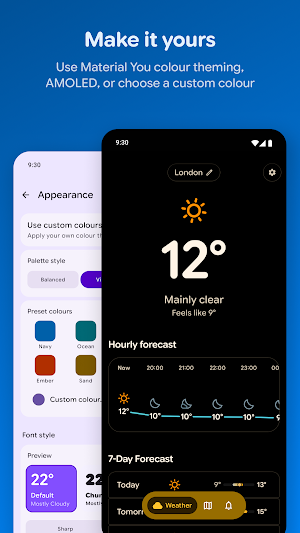 Gradient Weather Screenshot 1