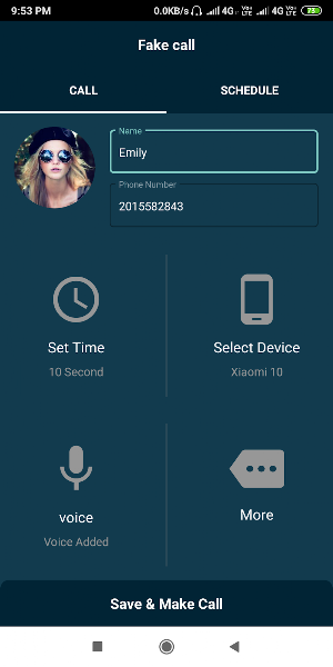 Fake Call Screenshot 0