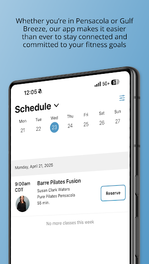 Pure Pilates Studio Screenshot 3