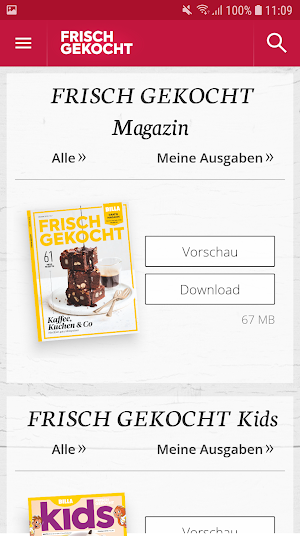 Frisch Gekocht Rezepte Screenshot 1