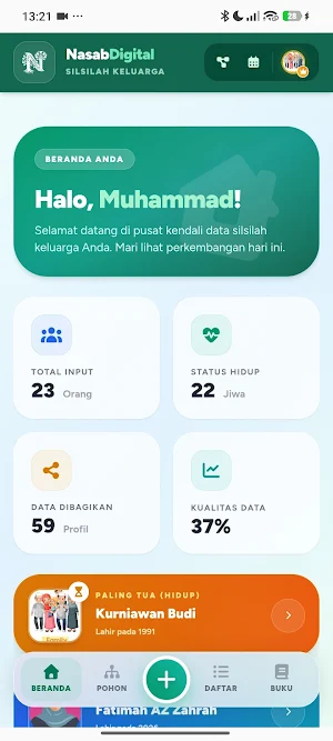 Nasab Digital Screenshot 0