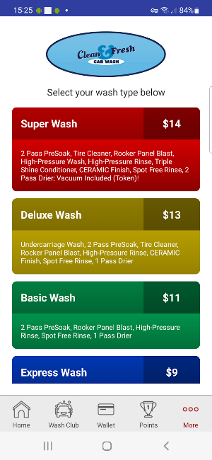 Clean N Fresh Car Wash Screenshot 1