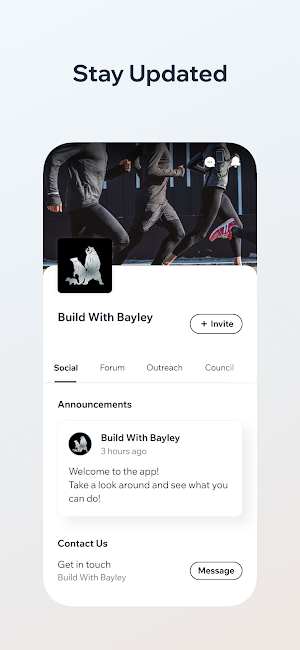 Build With Bayley Screenshot 2