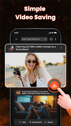Smart Video Saver & Manager Screenshot 0