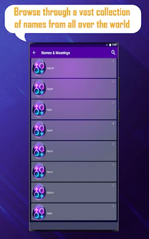 Names Meaning & Personality Screenshot 1