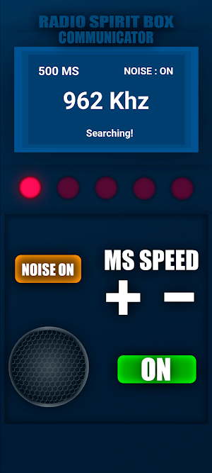 Radio Spirit Box Communicator Screenshot 2