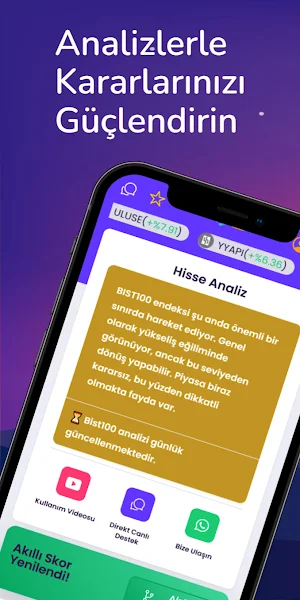 Hisse Analiz - Yapay Zeka Screenshot 0