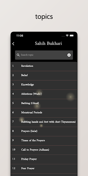 Hadith Collection - Islam, Qur'an, Sunnah Screenshot 1