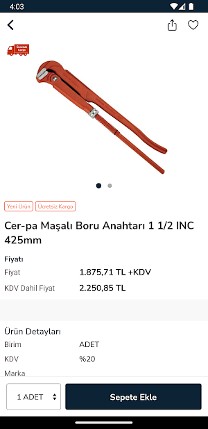 ÇAVUŞOĞLU ENDUSTRİYEL MARKET Screenshot 3