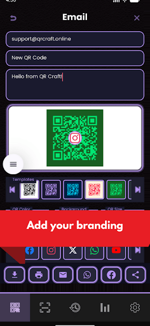 QRCraft - QR Code Generator Screenshot 3