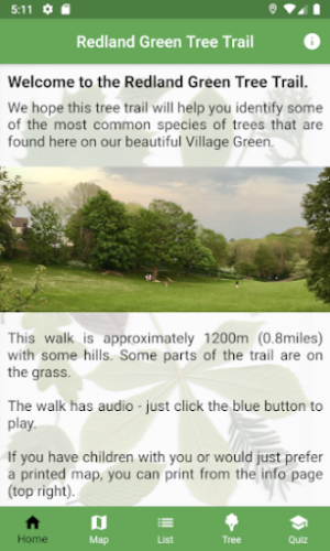 Redland Green Tree Trail Screenshot 0