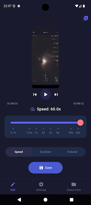 Video Speed ​​Changer PRO Screenshot 0
