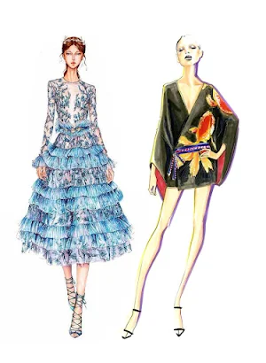Fashion sketch design clothes Screenshot 1