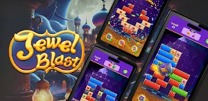 Jewel Blast : Sliding Puzzle Screenshot 1