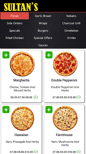 Sultans Kebab House Weston Screenshot 1