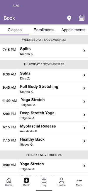 Stretch.com Screenshot 1
