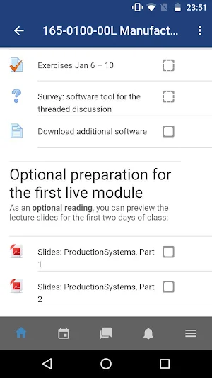 ETH Moodle Screenshot 0