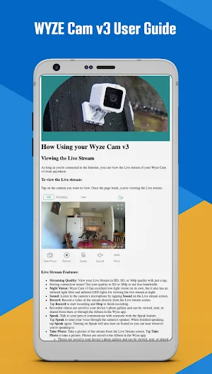 WYZE Cam v3 User Guide Screenshot 2
