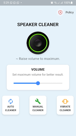 Speaker Cleaner Sound Booster Screenshot 3