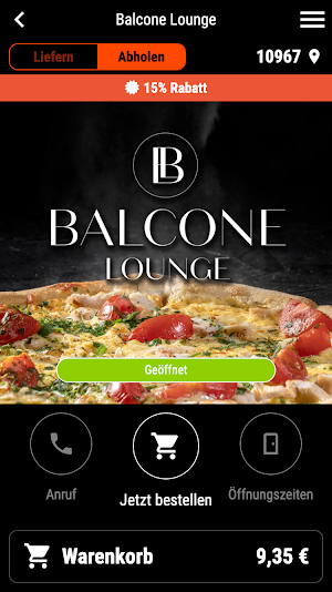 Balcone Lounge Screenshot 0