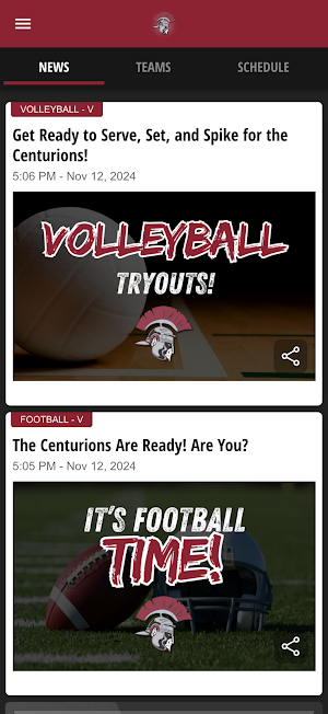 CC Centurions Screenshot 1