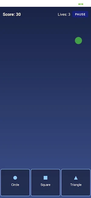 Shape Drop Sort Screenshot 2