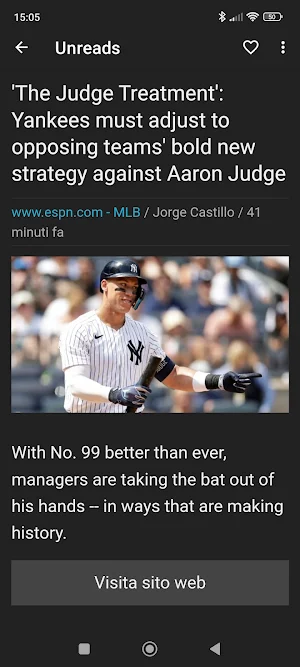 Baseball News Screenshot 3