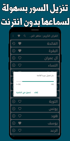 القران كامل المعيقلي بدون نت Screenshot 3