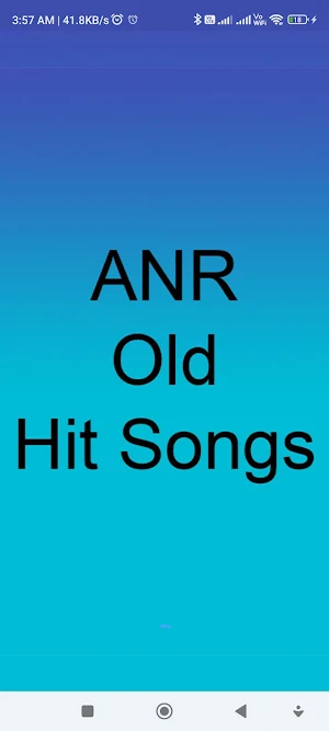 ANR Telugu Old Songs Screenshot 0