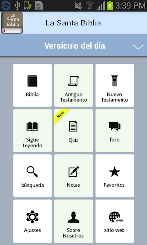 The Spanish Bible - Offline Screenshot 0