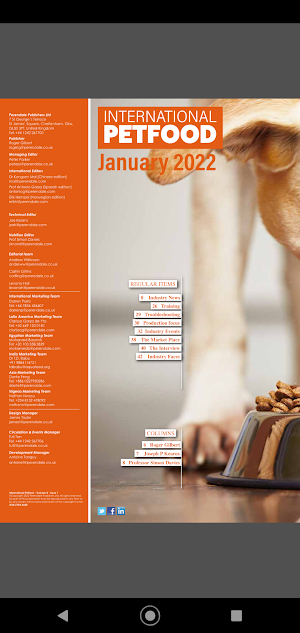 International Petfood Magazine Screenshot 1