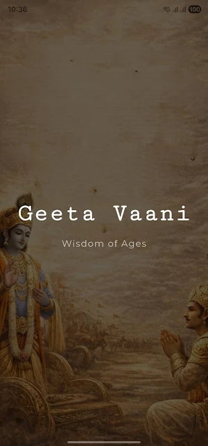 Geeta Vaani – Daily Wisdom Screenshot 0