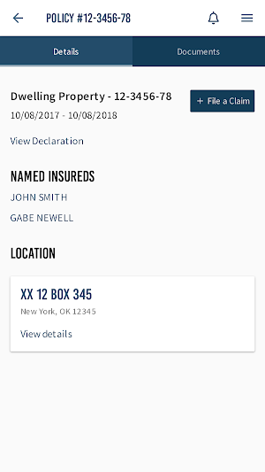 Steele Traill Insurance Screenshot 2