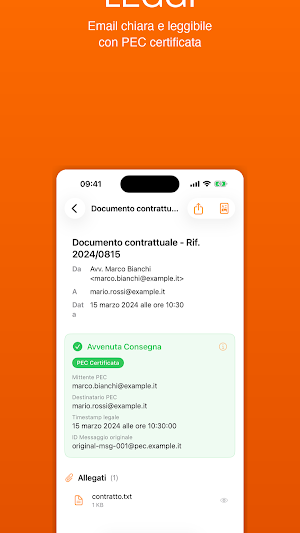 EML Viewer - Apri Email e PEC Screenshot 1