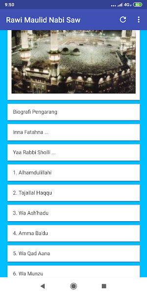 Kitab Rawi Maulid Nabi Saw Screenshot 1