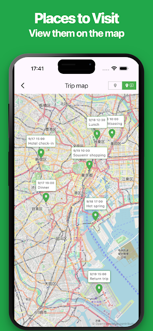 # Simple Trip Planner Screenshot 2