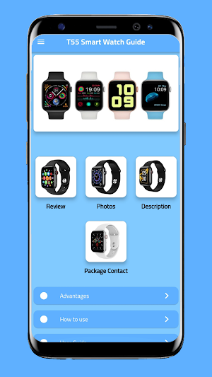 T55 Smart Watch Guide Screenshot 0