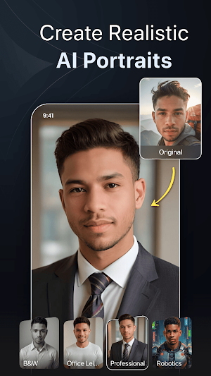 PortraitMe - AI Headshot Pro Screenshot 1