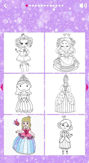 Princess Coloring Book offline Screenshot 0
