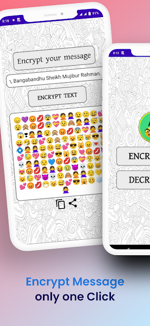 Hidden Message : Text to Emoji Screenshot 2
