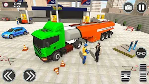 Oil Truck Simulator Truck Game Screenshot 1